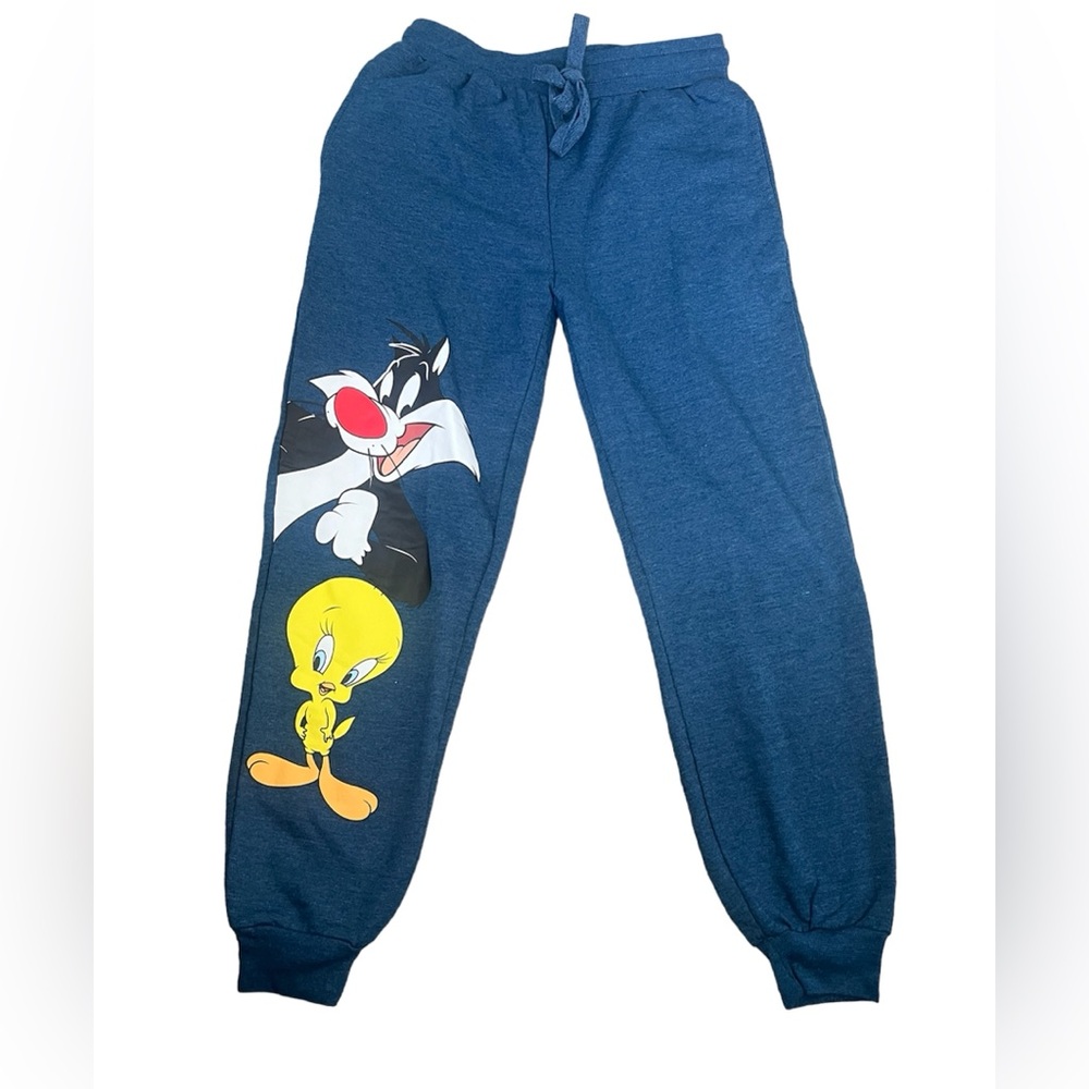 Looney Tunes Girls Jogger pants size S (3-5)Blue